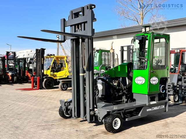 4-way forklift truck Combilift C4000 / LPG / DUPLEX / 4500MM /FREE LIFT