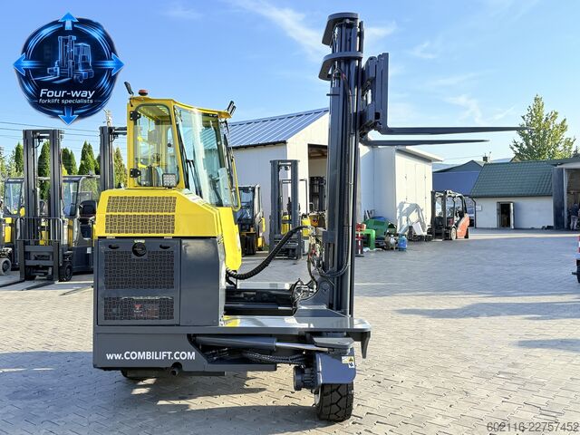 4-way forklift Combilift C3000XL GAS DUPLEX 4550 SIDE SHIFT