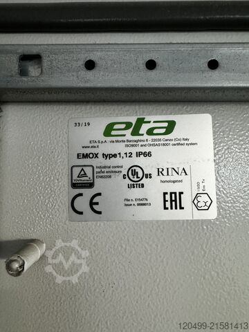 Schaltschrank ETA EMOX 600x400x1900 mm