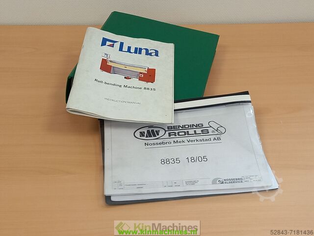 CNC Rundbiegemaschine Luna 8835 18/05