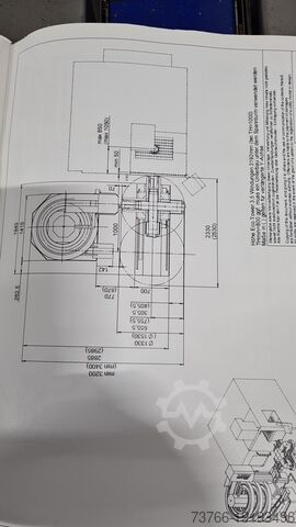 Universal-Bearbeitungszentrum Hedelius RS 80 S incl Lang Automation