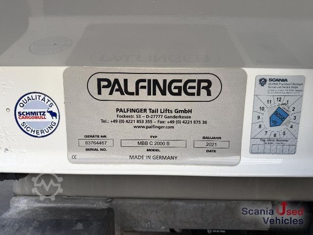 Refrigerated truck Scania P 320 NB - THERMO KING - SCHMITZ CARGOBULL - LBW