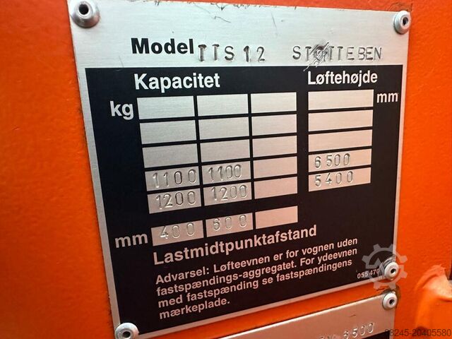 Triplex-Hochhubwagen Rocla VS-22453, Hubhöhe 5900 mm, Freihub ROCLA TTS 12