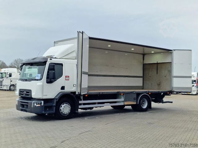 Koffer Renault D 320 4x2 - Box with sidedoors - Zepro loadlift...