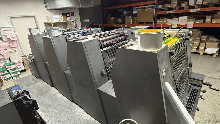 Offsetdruckmaschine Heidelberg GTO PM 52-4 2001