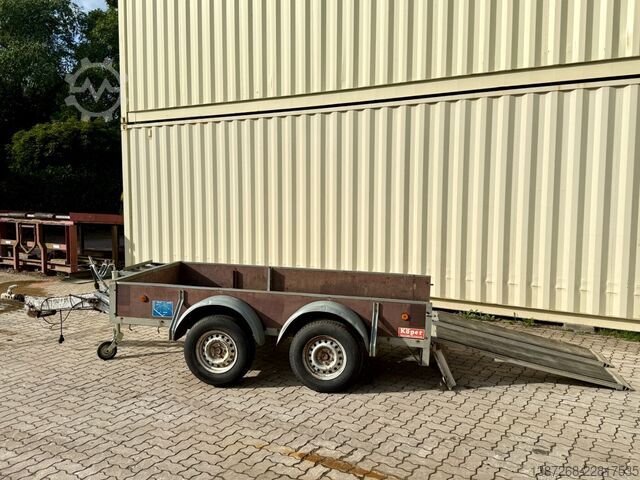 Car trailer  Köper Anhänger mit Verladerampen / TÜV 01/28