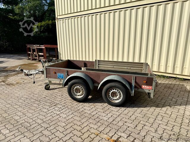 Car trailer  Köper Anhänger mit Verladerampen / TÜV 01/28