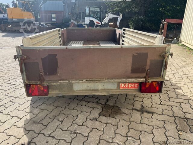 Car trailer  Köper Anhänger mit Verladerampen / TÜV 01/28