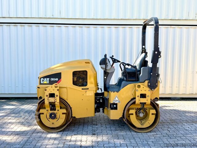 Walzenzug CATERPILLAR CB34B / 2018 BJ / 1.244 Stunden / 4.3 Tonnen