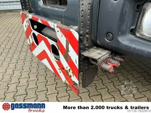 Kipper LKW MAN 19.293 4x4 BL mit Kran Meiller MK77RS2