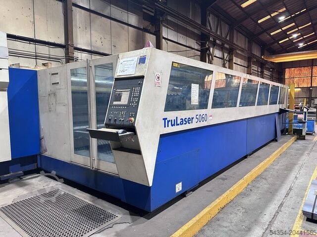 Flachbett-Laserschneidmaschine Trumpf Trulaser 5060 Co2