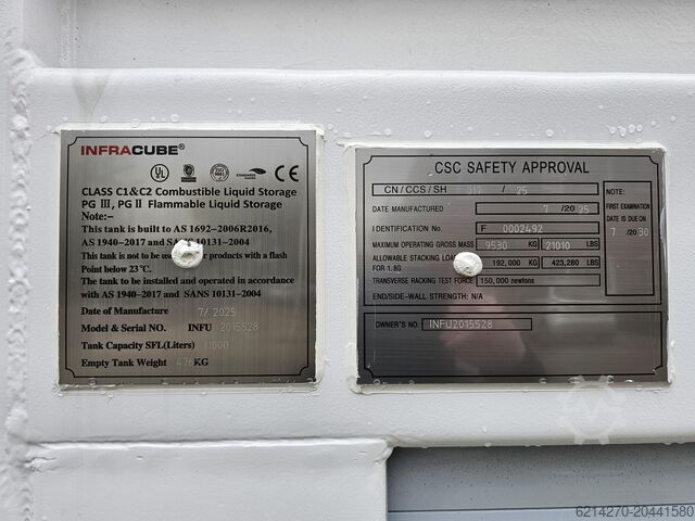 Tank container | Diesel container Infracube® IC120-10FT