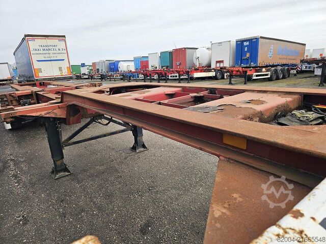 Container transport RENDERS euro 800 | 40 ft | Bpw drum.