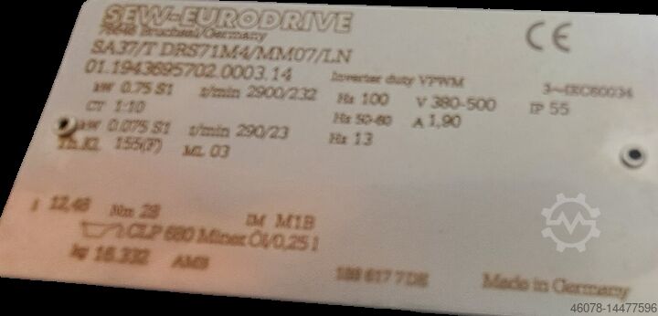 Belt conveyor Transnorm GF 10800-600-500