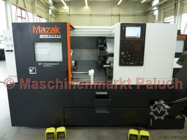 CNC lathe MAZAK Quick Turn Compact 200MSY