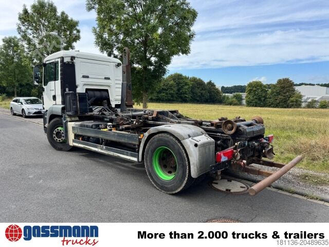 Roll-off tipper truck MAN TGS 18.360 4X2 BL, Hyva 10.45 S,