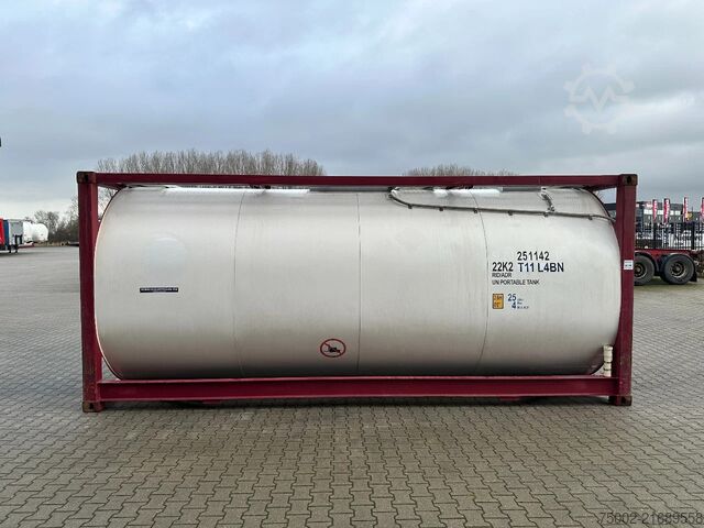 Tankcontainer CIMC tankcontainers 20FT ISO /  25.040L / L4BN / T12 / steam heatin...
