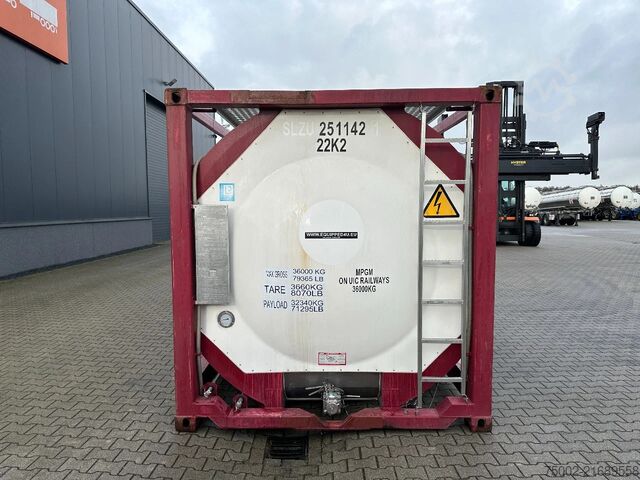 Tankcontainer CIMC tankcontainers 20FT ISO /  25.040L / L4BN / T12 / steam heatin...