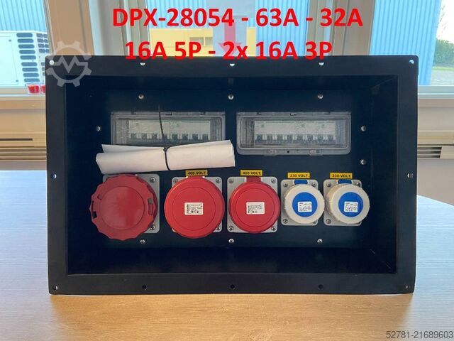 Baumaschine  Socket boxes - various options