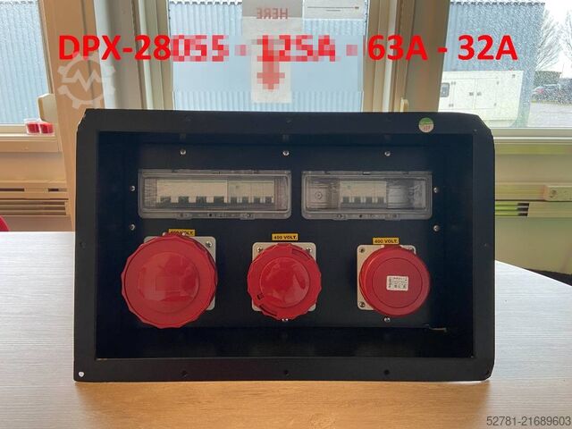 Baumaschine  Socket boxes - various options