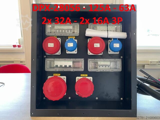 Baumaschine  Socket boxes - various options