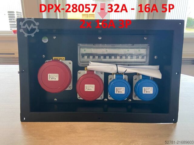 Baumaschine  Socket boxes - various options