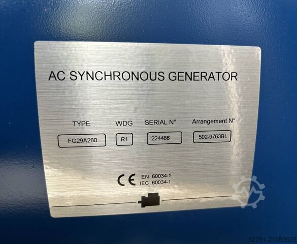 Generator set FG Wilson P400-3 - 400 kVA Genset - DPX-16017