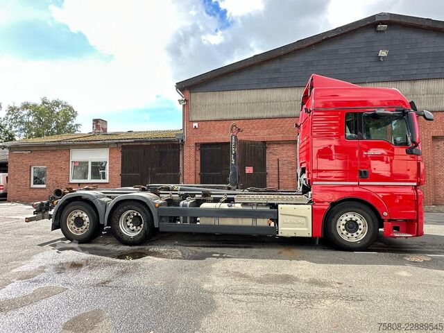 Abrollkipper MAN TGX 26.500 6x2 Meiller RS21.70 Funk Lift/Lenk