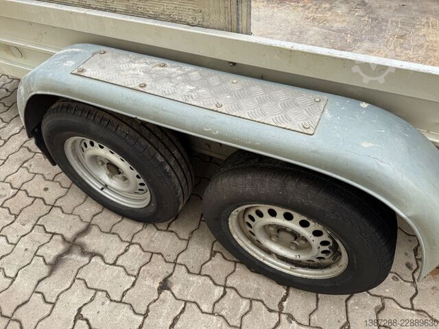 Low loader trailer KOCH Baumaschinenanhänger / Rampen / TÜV Januar 2027