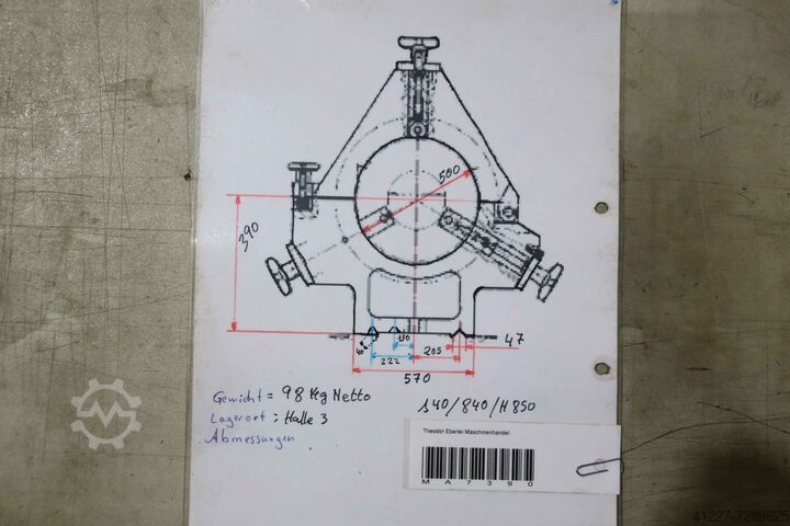 Bezel Meuser Durchmesser 500 mm