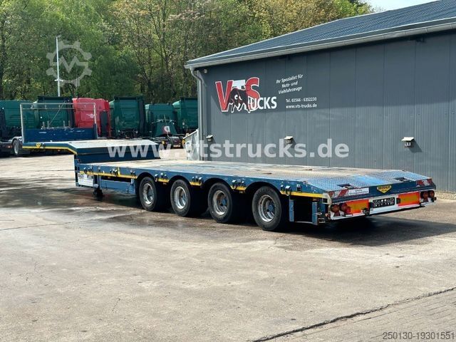 Tieflader-Sattelauflieger BROSHUIS 4 AOU-16-40 4.Achs Tieflader 40 t.