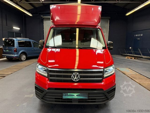 Pritschenwagen VOLKSWAGEN Crafter Pritsche + Plane Klima Tempomat LED