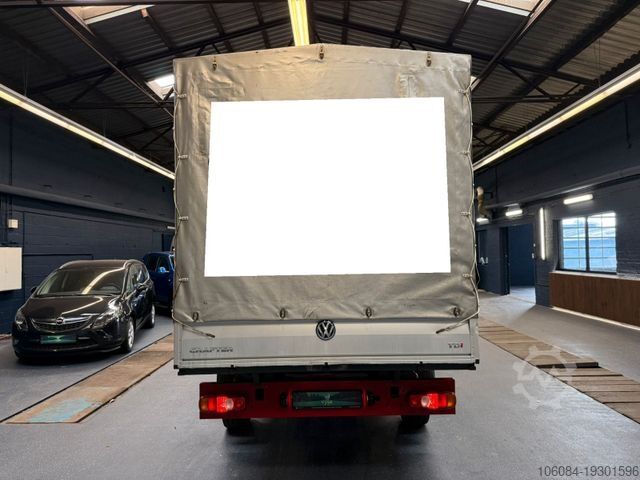 Pritschenwagen VOLKSWAGEN Crafter Pritsche + Plane Klima Tempomat LED