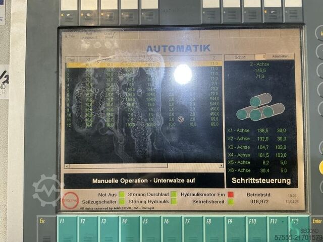 Rundbiegemaschinen  Marcovil - Stölting MCH 4R 1500/5 CNC 2011 Marcovil 