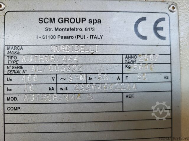 Bearbeitungszentrum Morbidelli Author 444S