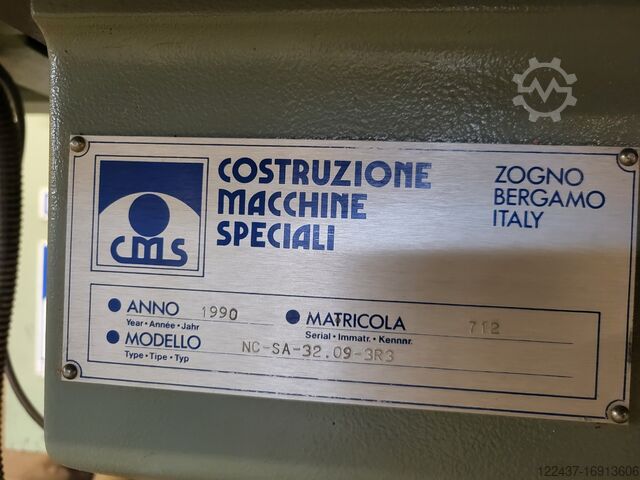 Treatment centre with on-line feeding CMS NC-SA-32.09-3R3