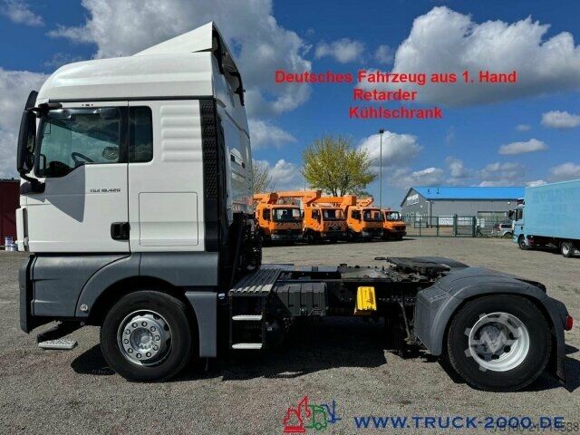 Standard tractor unit MAN TGX 18.420 XL Haus mit Bett Retarder org. 263Tkm