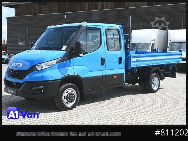Customized van IVECO Daily 50C16 Kipper Doka, AHK, Meiller, 3,0 Liter