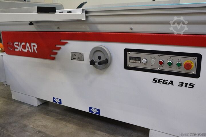 Sliding table saw SICAR SEGA 315