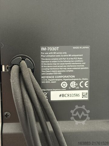 Measuring system Keyence IM-7030 T