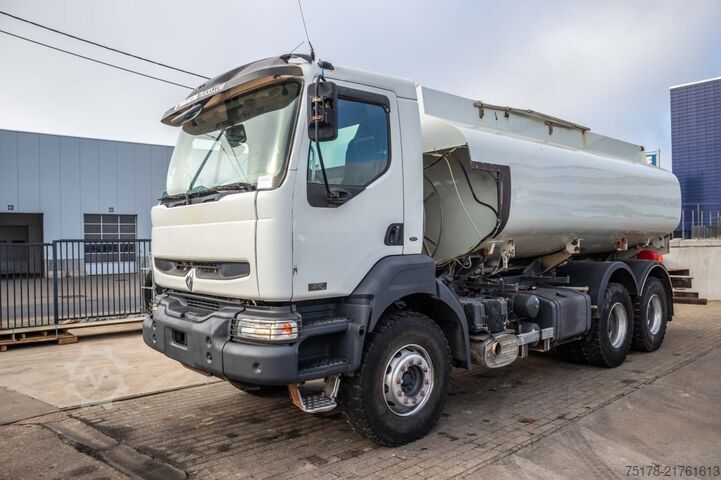 Tanker RENAULT KERAX 370-6X4+16000L/5COMP