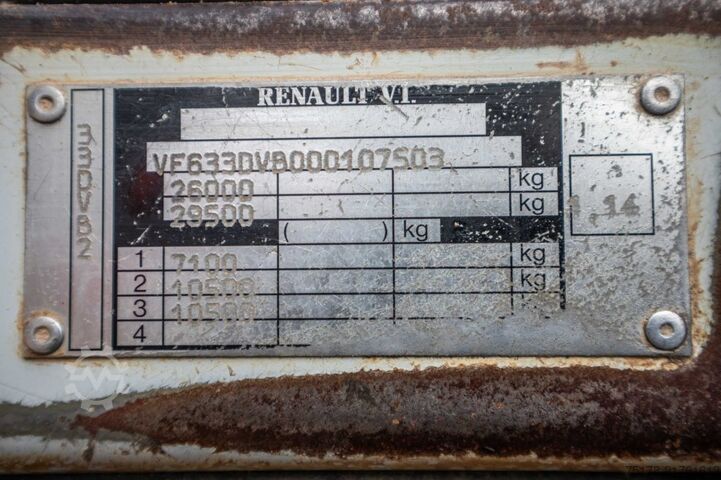 Tanker RENAULT KERAX 370-6X4+16000L/5COMP