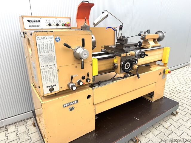 Leadscrew/feedscrew lathe / WEILER WEILER Commodor aus Berufsschule / GS