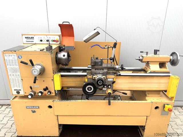 Leadscrew/feedscrew lathe / WEILER WEILER Commodor aus Berufsschule / GS