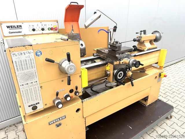 Leadscrew/feedscrew lathe / WEILER WEILER Commodor aus Berufsschule / GS