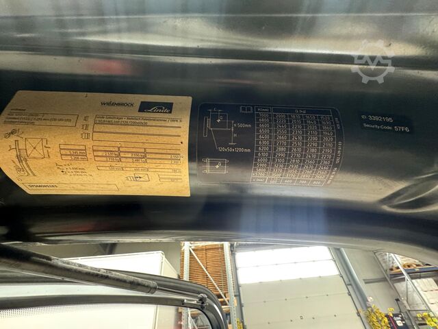 2021 UVV 09/2027 17,634 hours Linde H35T