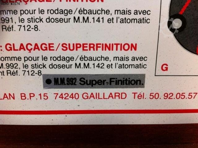 Honing machine LAM PLAN M.M. 992