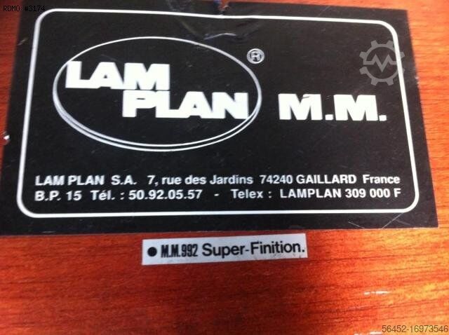 Honing machine LAM PLAN M.M. 992