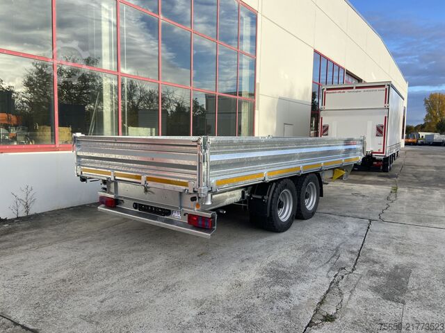 Tipper trailer Möslein TTD 11 Breite Reifen  5,70 lang  Kipper Tieflader, Breite Reifen, 5,70 m lang-- Neufahrzeug --