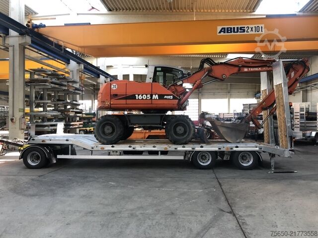 Low loader trailer Möslein T 3-6,60 VB  3 Achs Tieflader, Luftgefedert